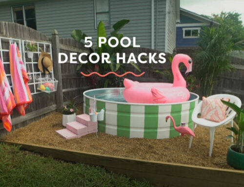 5 Pool Decor DIYs & Outdoor Summer Hacks